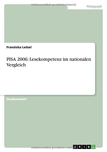 PISA 2006: Lesekompetenz im nationalen Vergleich