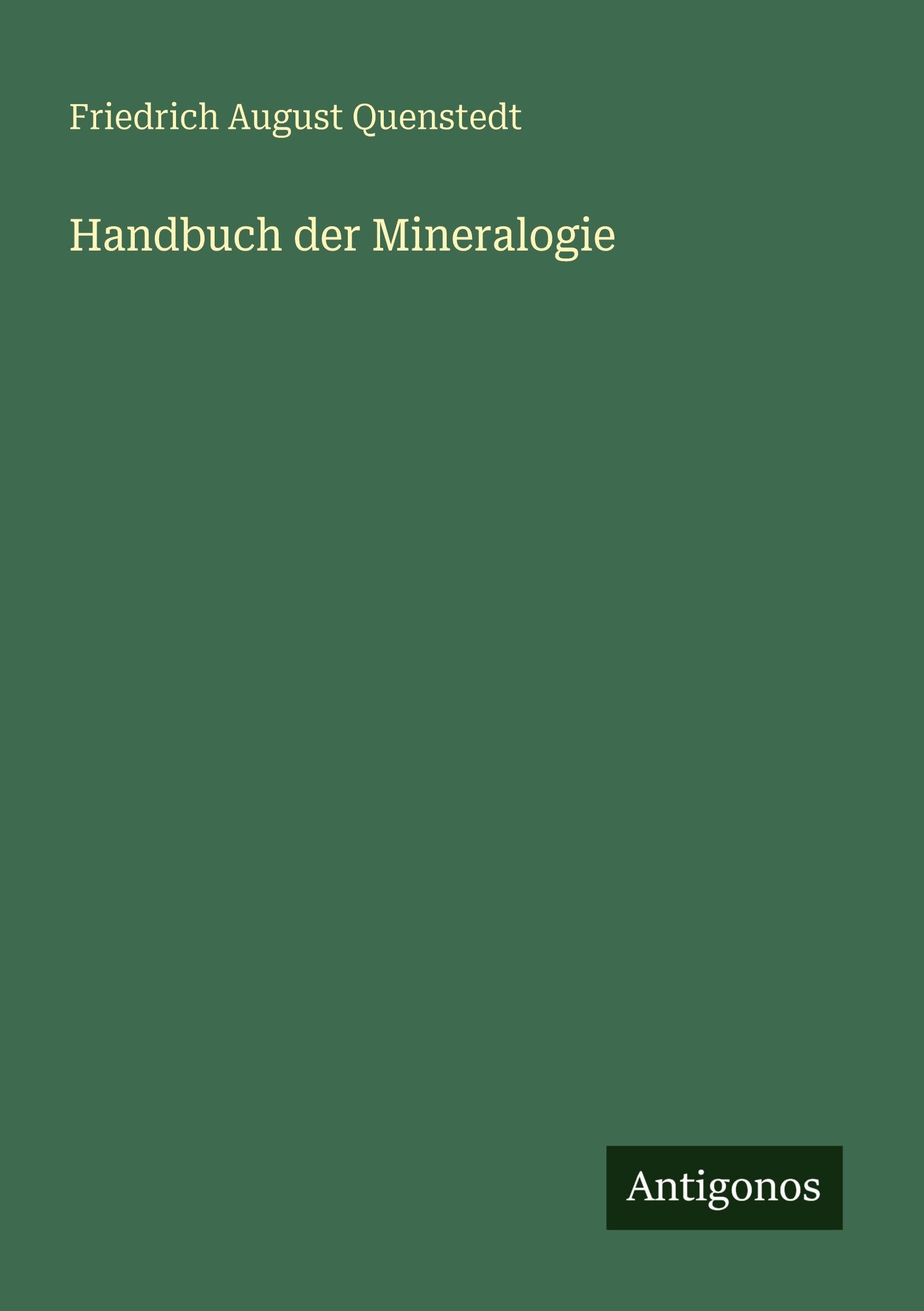 Handbuch der Mineralogie