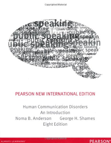 Human Communication Disorders: An Introduction