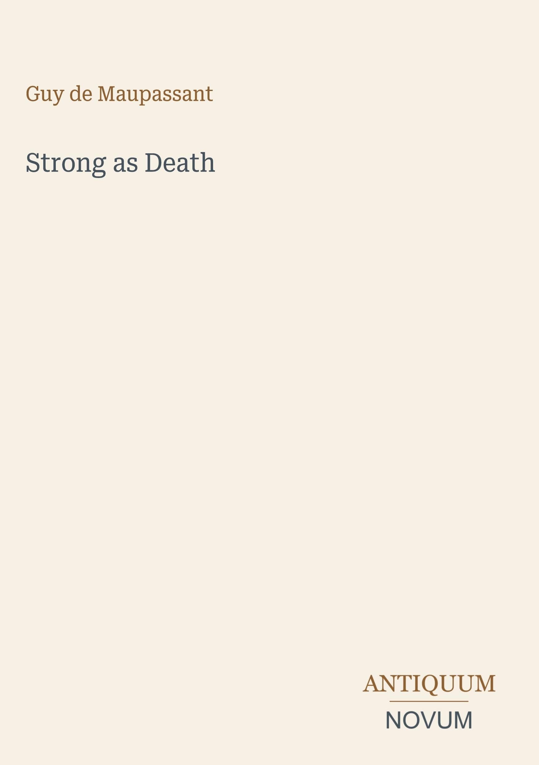Strong as Death