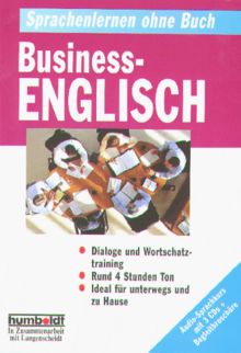Humboldt Taschenbücher, Business-Englisch, 3 Audio-CDs m. Begleitbuch
