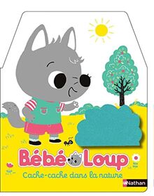 Bébé loup : cache-cache dans la nature