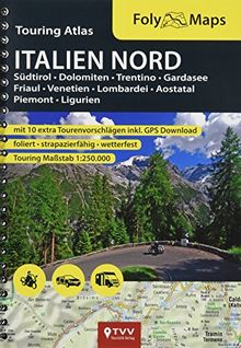 FolyMaps Touringatlas Italien Nord 1:250.000