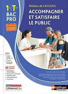 Métiers de l'accueil 1re et terminale bac pro : accompagner et satisfaire le public