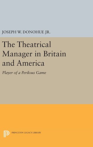 The Theatrical Manager in Britain and America: Player of a Perilous Game (Princeton Legacy Library)