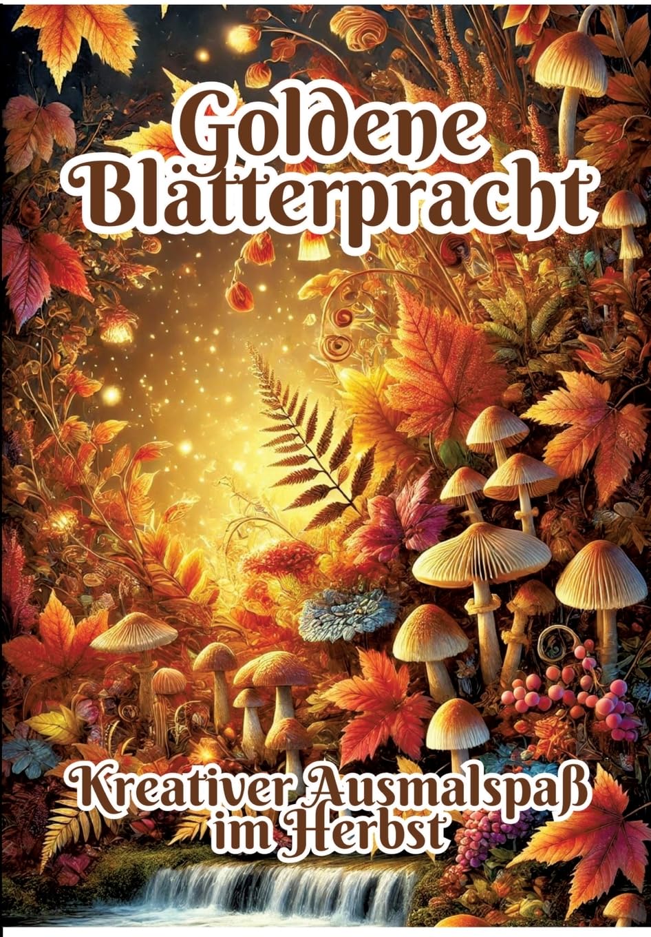 Goldene Blätterpracht: Kreativer Ausmalspaß im Herbst