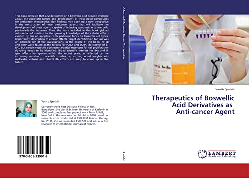 Therapeutics of Boswellic Acid Derivatives as Anti-cancer Agent