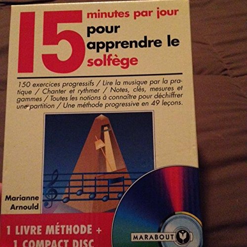 15 Minutes Par Jour Pour Apprendre Le Solfège (divers)