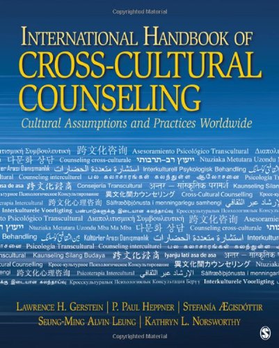 International Handbook of Cross-Cultural Counseling: Cultural Assumptions and Practices Worldwide