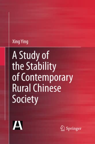 A Study of the Stability of Contemporary Rural Chinese Society