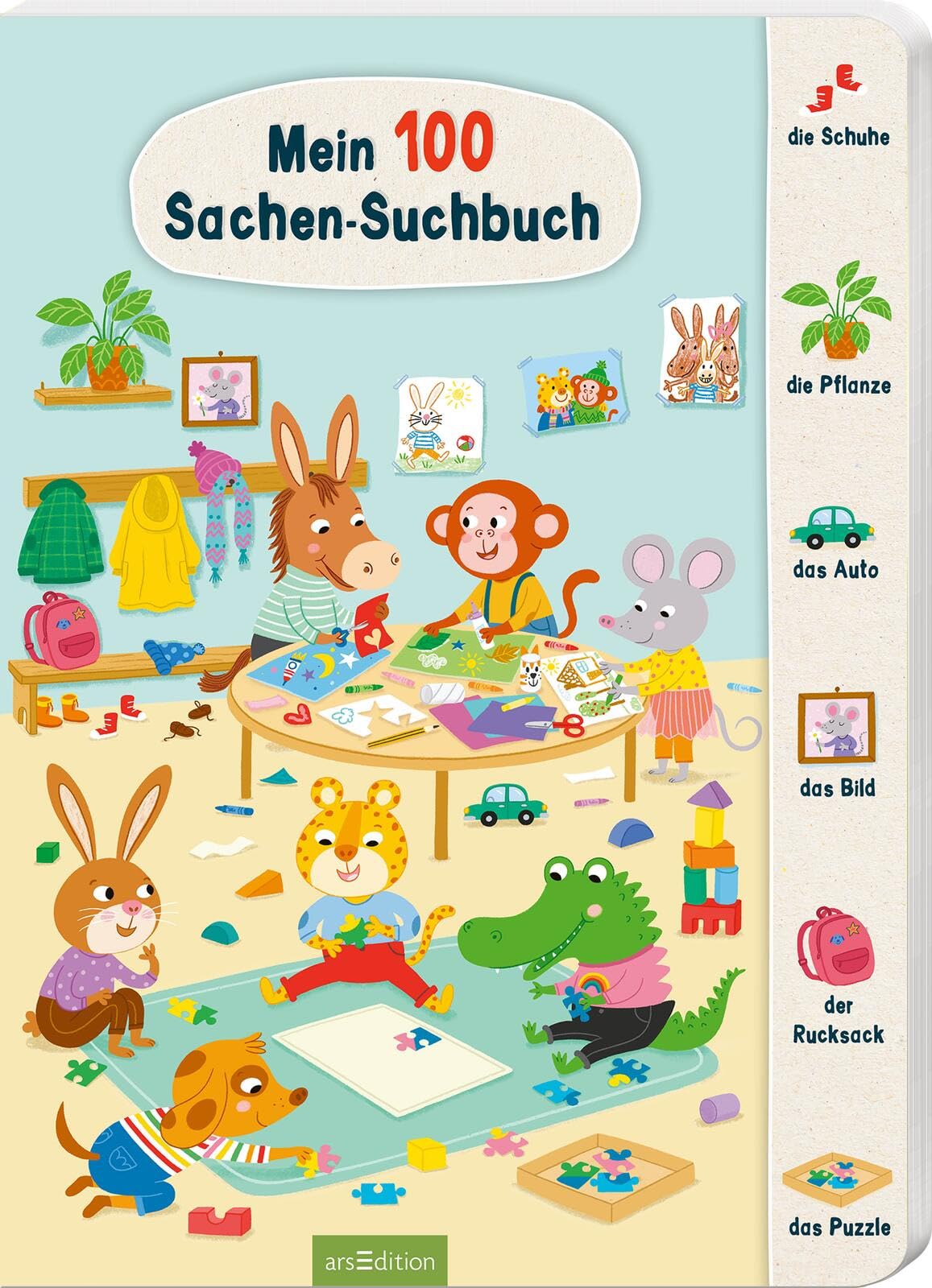 Mein 100 Sachen-Suchbuch: Ein großes Wimmelbilderbuch zum Sachen suchen für Kleinkinder ab 1 Jahr