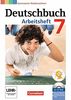 Deutschbuch Gymnasium - Niedersachsen: 7. Schuljahr - Arbeitsheft mit Lösungen und Übungs-CD-ROM