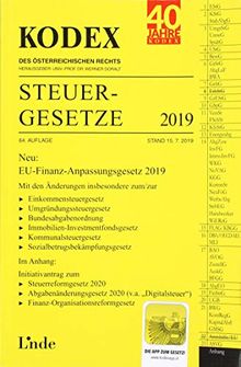 KODEX Steuergesetze 2019 (Kodex des Österreichischen Rechts)