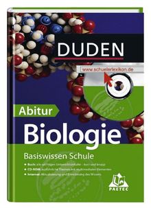 Duden. Basiswissen Schule. Biologie Abitur von Probst, Wilfried, Schuchardt, Petra | Buch | Zustand gut