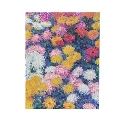 Carnet rigide Paperblanks Les Chrysanthèmes de Monet Ultra Ligné 144p.