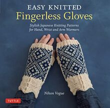 Nihon Vogue: Easy Knitted Fingerless Gloves