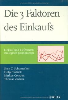 Die 3 Faktoren des Einkaufs: Einkauf und Lieferanten strategisch positionieren