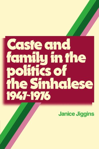 Caste and Family Politics Sinhalese 1947-1976