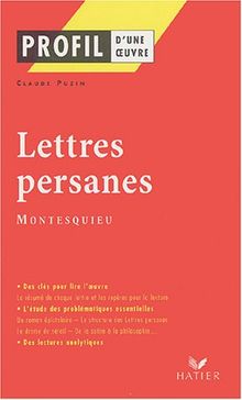 Lettres persanes (1721), Montesquieu