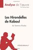 Les Hirondelles de Kaboul de Yasmina Khadra (Analyse de l'oeuvre): Résumé complet et analyse détaillée de l'oeuvre