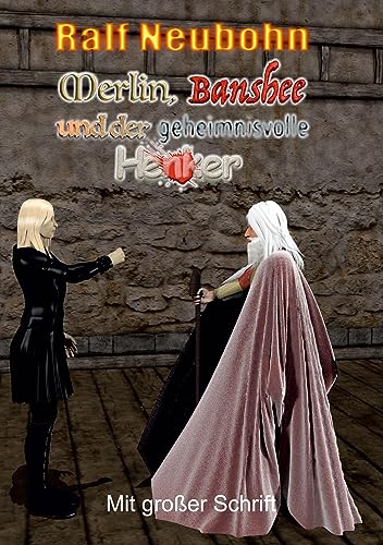 Merlin, Banshee und der geheimnisvolle Henker: Ein Merlin Fantasy-Krimi in großer Schrift