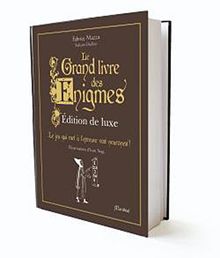 Le grand livre des énigmes : plus de 500 énigmes, casse-tête et jeux de logique : édition de luxe