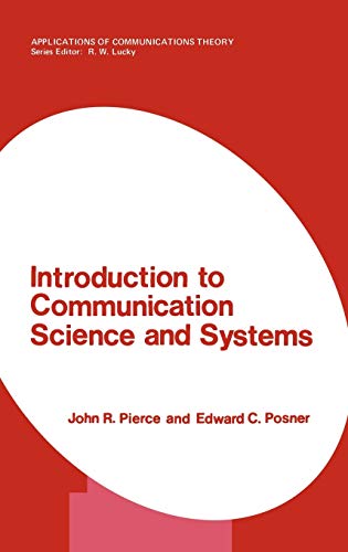 Introduction to Communication Science and Systems (Applications of Communications Theory)