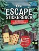 Escape-Stickerbuch – Der große Weihnachtsspuk: Löse den Fall mit Stickern! | Ein Escape-Heft mit Stickern für Kinder ab 8 Jahren