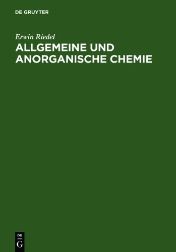Allgemeine und anorganische Chemie: ein Lehrbuch für Studenten mit Nebenfach Chemie