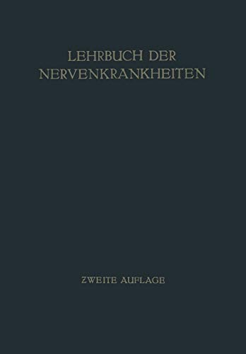 Lehrbuch der Nervenkrankheiten
