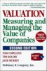 Valuation. Inkl. CD. Measuring and Managing the Value of Companies (Wiley Frontiers in Finance)