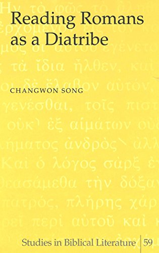 Reading Romans as a Diatribe (Studies in Biblical Literature)