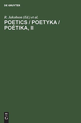 Poetics / Poetyka / Poėtika, II
