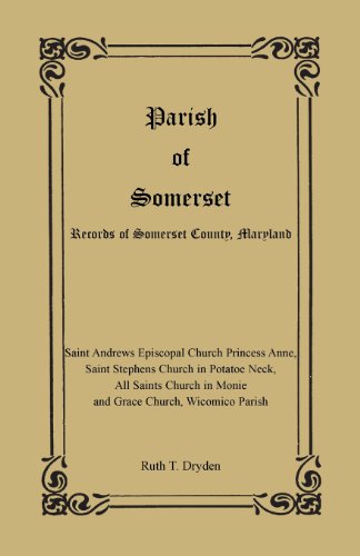 Parish of Somerset: Records of Somerset County, Maryland