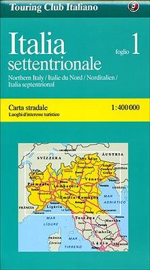 Italia settentrionale /Northern Italy /Norditalien: 1:400000 (Carte Regionali)