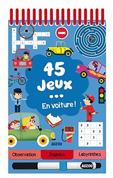 45 jeux... en voiture !