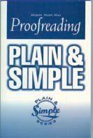 Proofreading Plain and Simple (In Plain English Series)