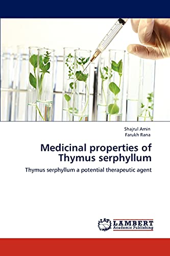 Medicinal properties of Thymus serphyllum: Thymus serphyllum a potential therapeutic agent
