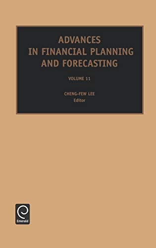 Advances in Financial Planning and Forecasting, Volume 11 (Advances in Financial Planning & Forecasting, Band 11)