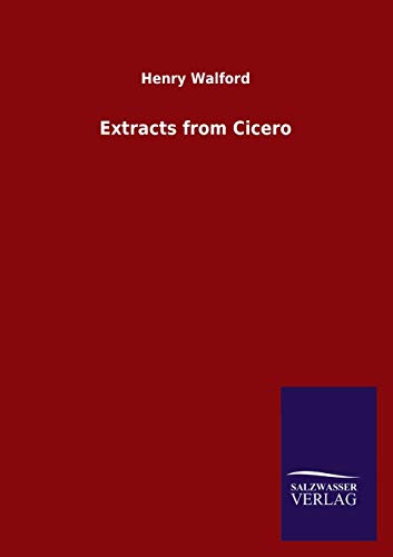 Extracts from Cicero