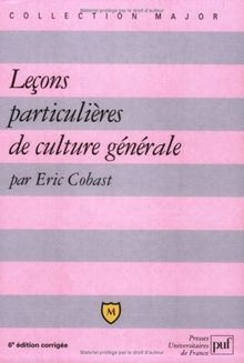Leçons particulières de culture générale