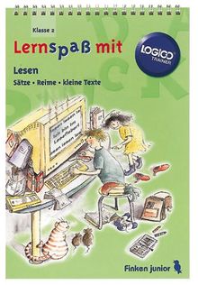 Logico Trainer, Übungsbücher, Lesen, Klasse 2, neue Rechtschreibung