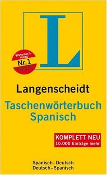 Langenscheidt: Taschenwörterbuch Spanisch - Deutsch  Deutsch - Spanisch