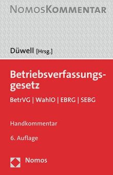 Betriebsverfassungsgesetz: BetrVG | WO | EBRG | SEBG