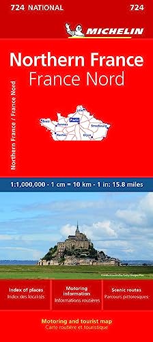 Die Buchhandlung in Oelde hat das Buch Michelin Frankreich Nord: Straßen- und Tourismuskarte 1: 1 000 000 (MICHELIN Nationalkarten)