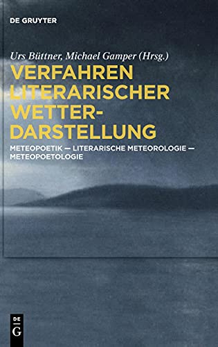 Verfahren literarischer Wetterdarstellung: Meteopoetik – Literarische Meteorologie – Meteopoetologie
