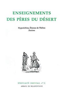 Enseignements des Pères du désert