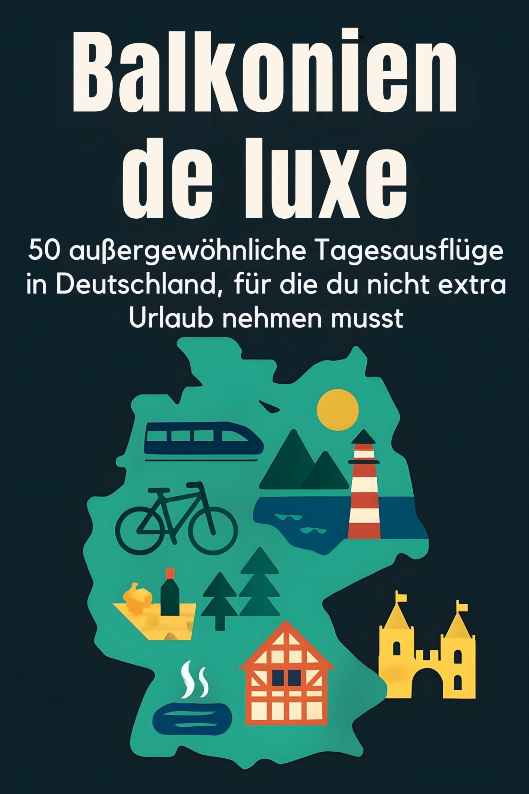 Balkonien de luxe: 50 außergewöhnliche Tagesausflüge in Deutschland, für die du nicht extra Urlaub nehmen musst