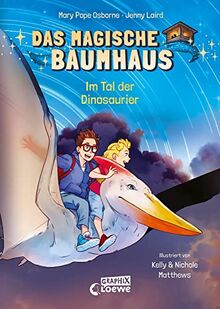 Das magische Baumhaus (Band 1) - Im Tal der Dinosaurier: Der Kinderbuchklassiker jetzt als Comic-Buch - Für Kinder ab 7 Jahren (Das magische Baumhaus – Comic-Buchreihe, Band 1)