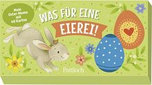 Was für eine Eierei!: Mein Oster-Memo mit 40 Karten | Memo-Spiel in Eierform | Spielspaß für die ganze Familie und ideal als Ostergeschenk ab 4 Jahren